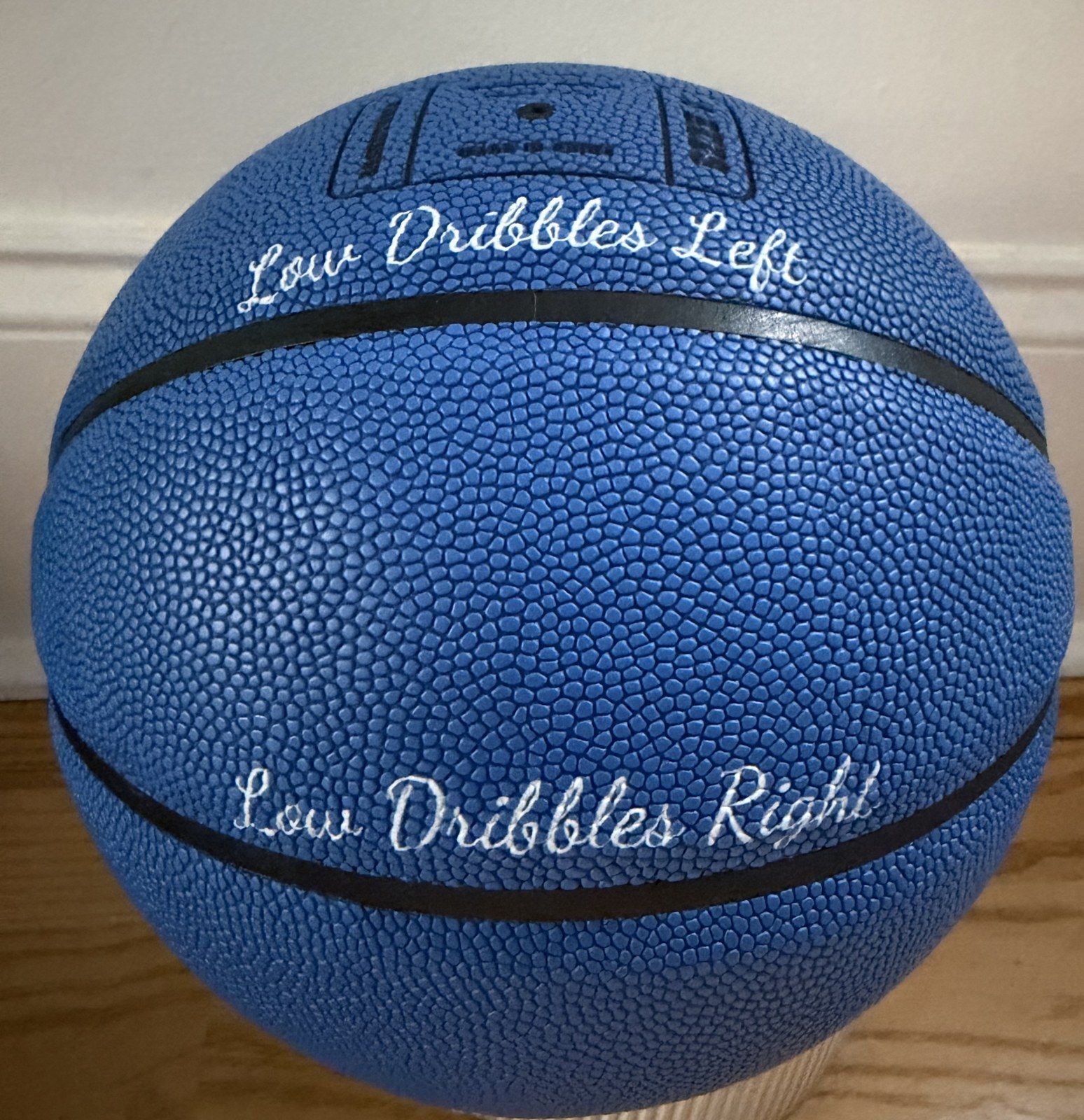 TaloViz training basketball in use during low-dribble drills